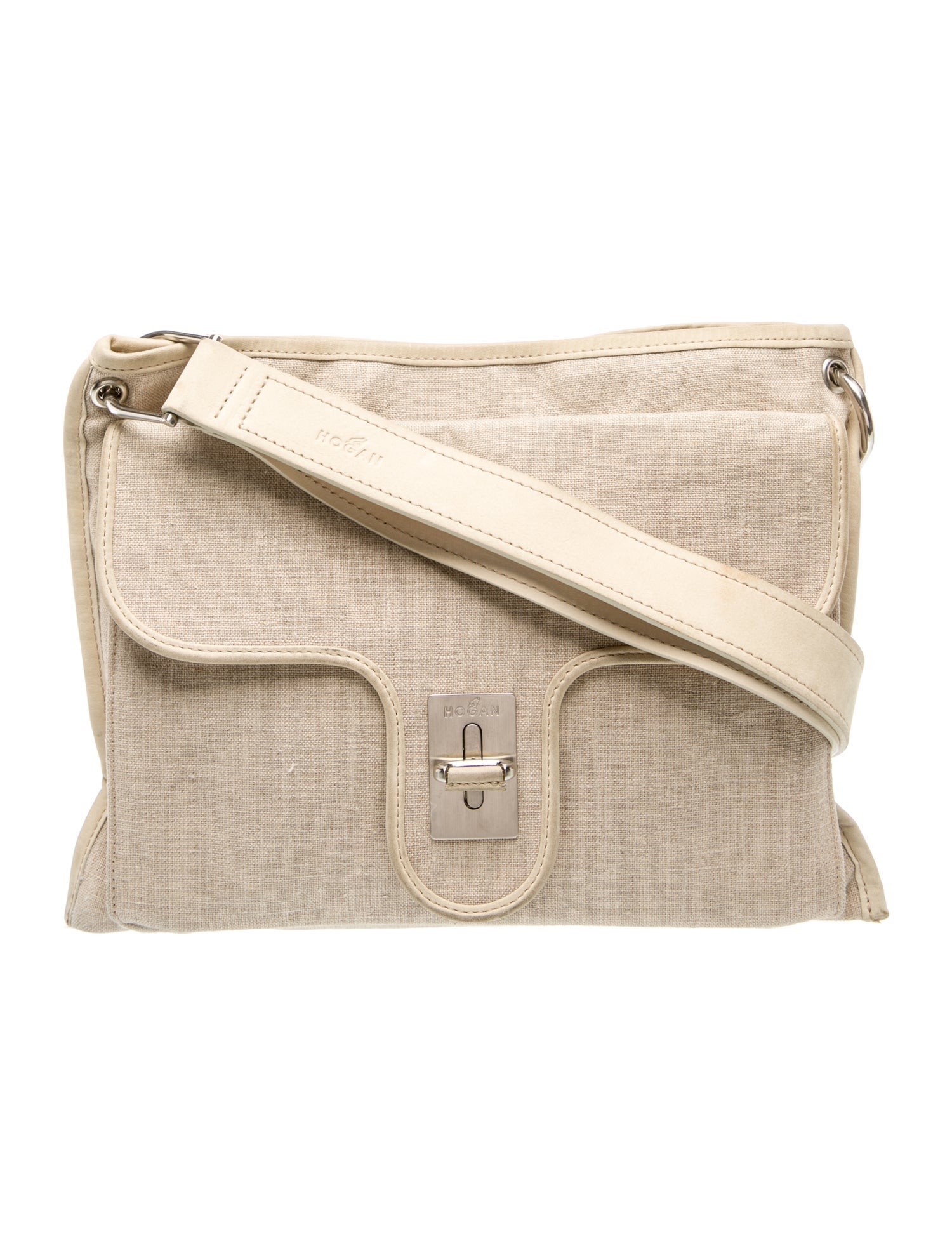 Hogan Canvas Shoulder Bag