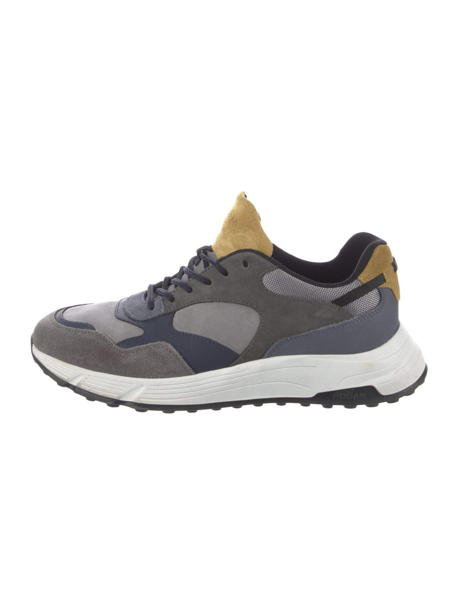 Hogan Suede Printed Athletic Sneakers