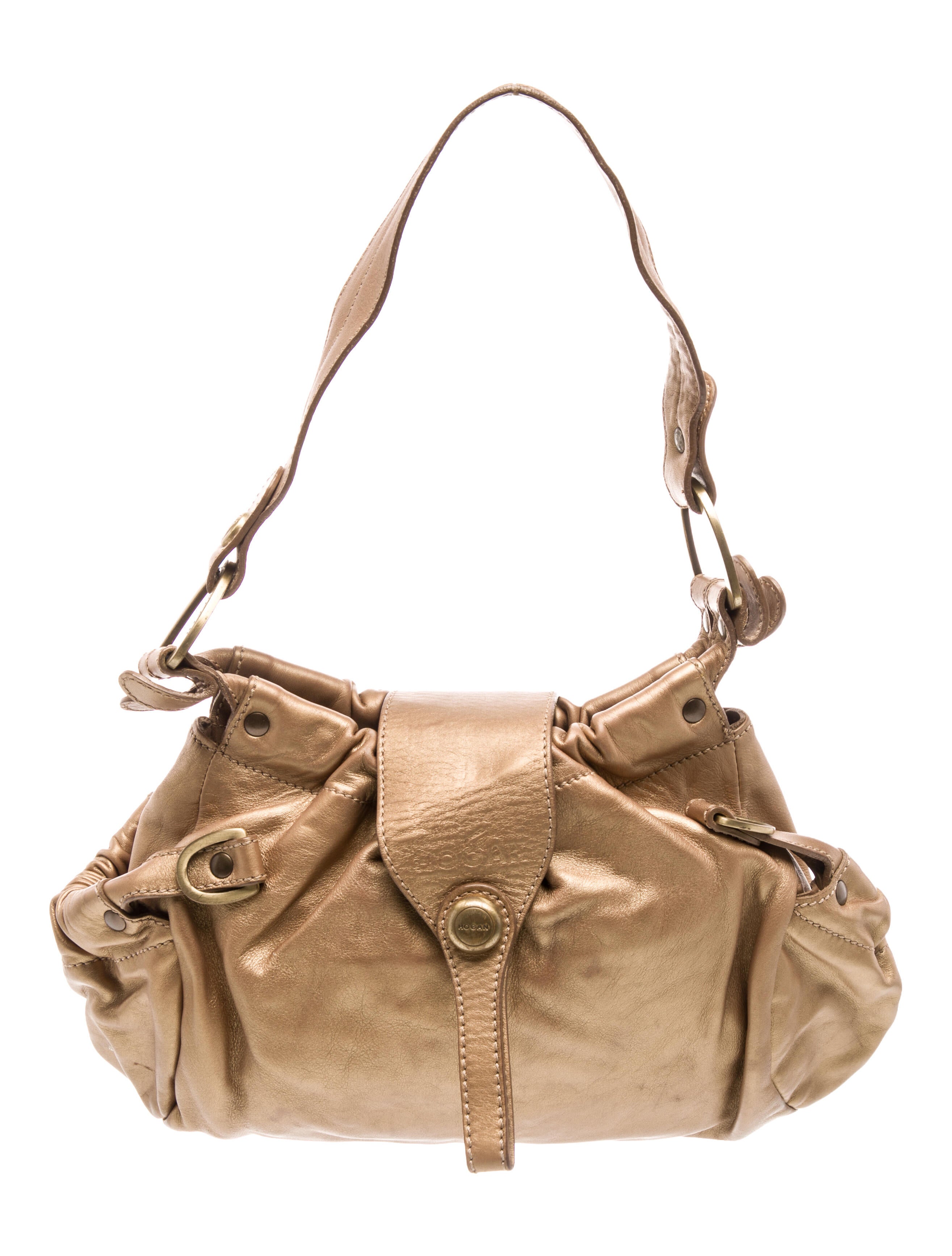 Hogan Leather Shoulder Bag