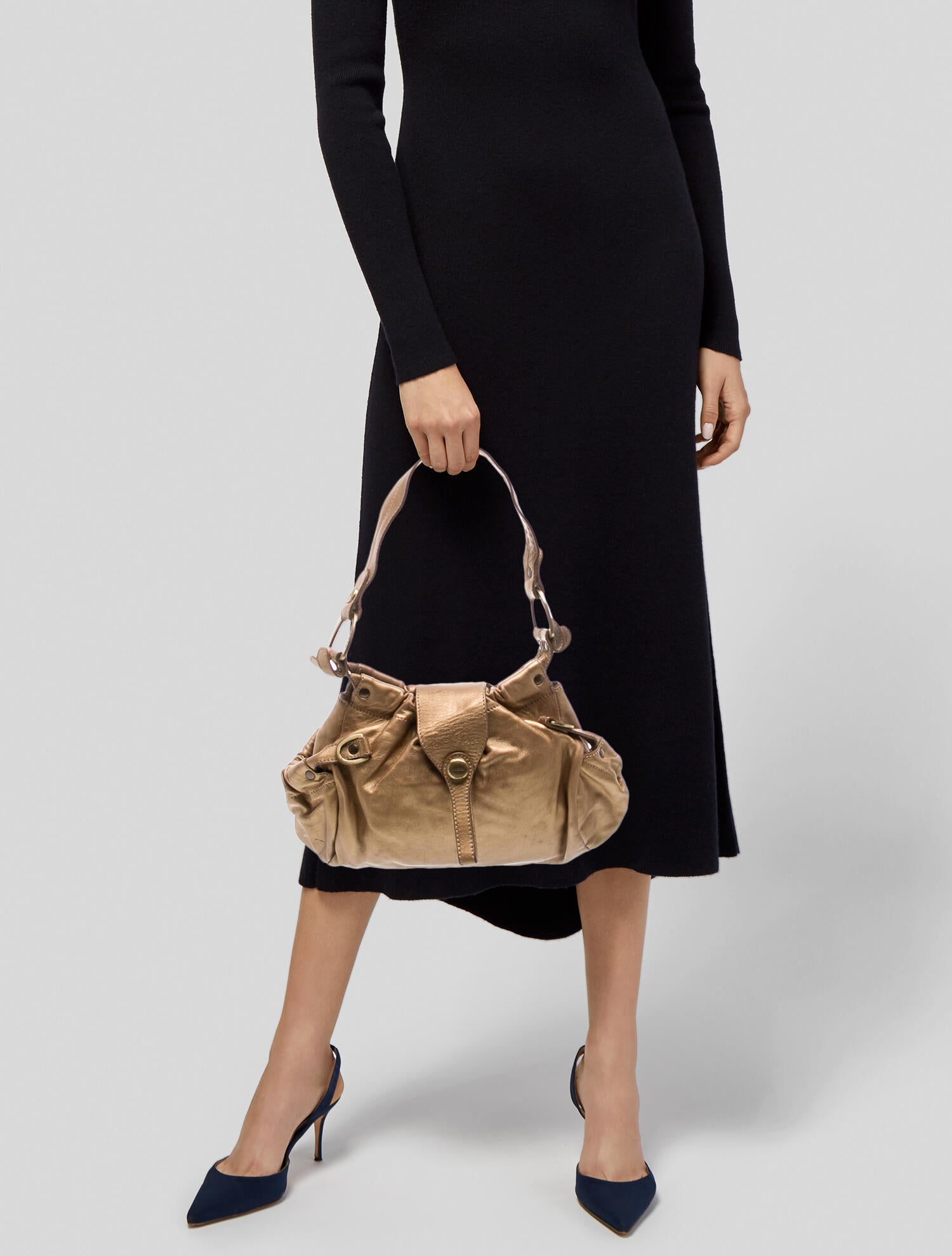 Hogan Leather Shoulder Bag