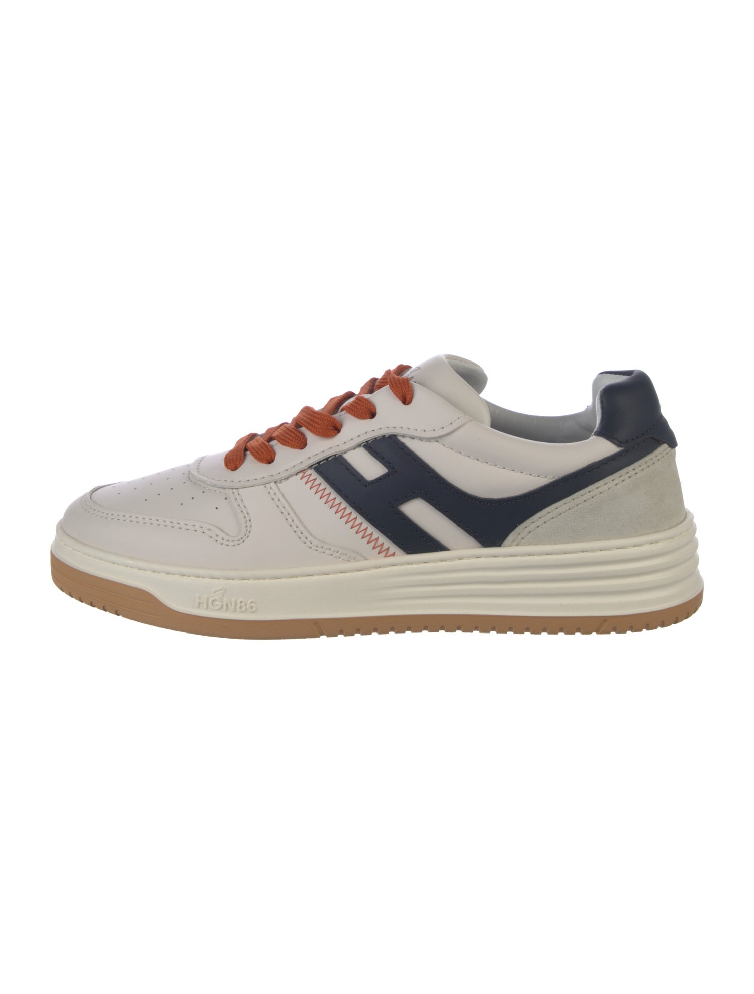 Hogan Leather Printed Sneakers