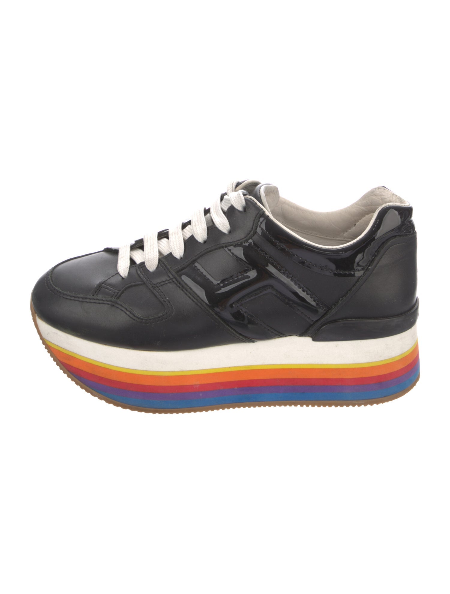 Hogan Patent Leather Sneakers