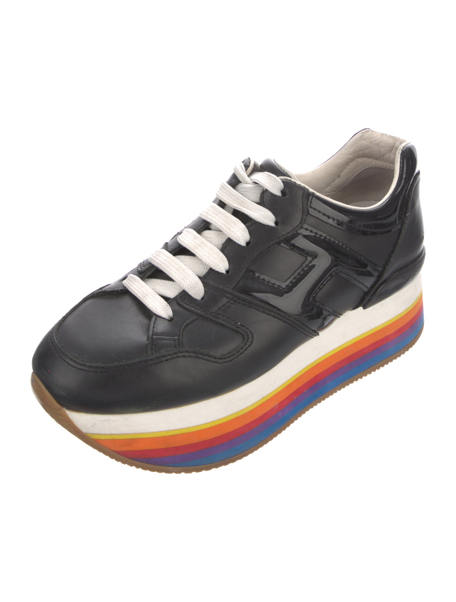 Hogan Patent Leather Sneakers