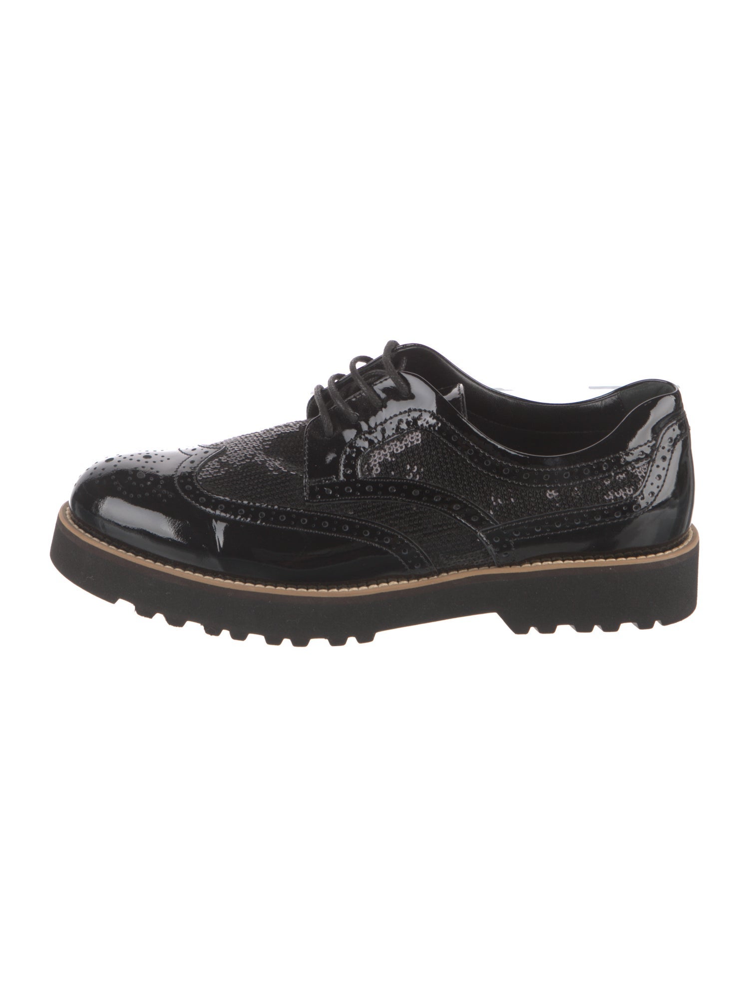 Hogan Patent Leather Oxfords