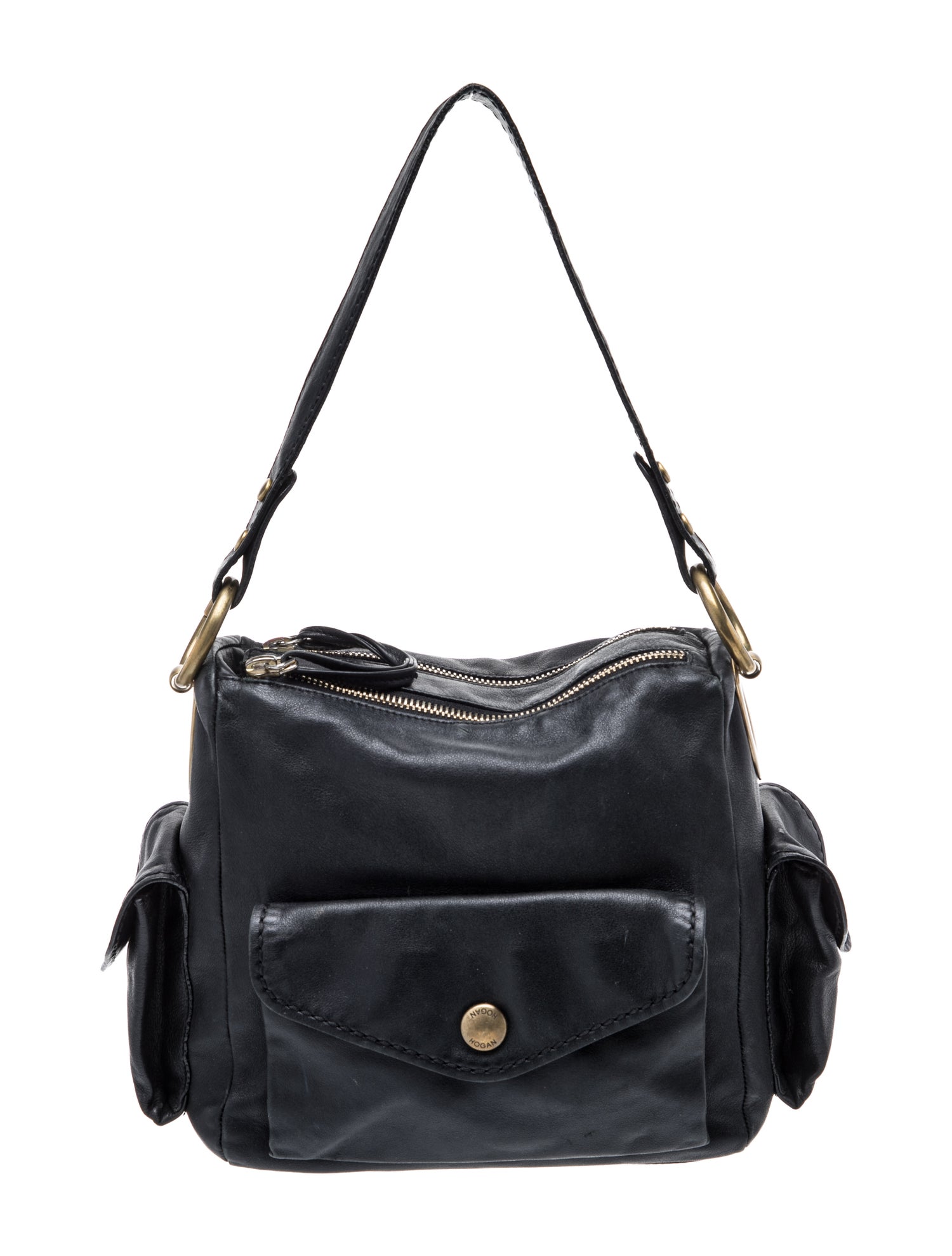 Hogan Leather Shoulder Bag