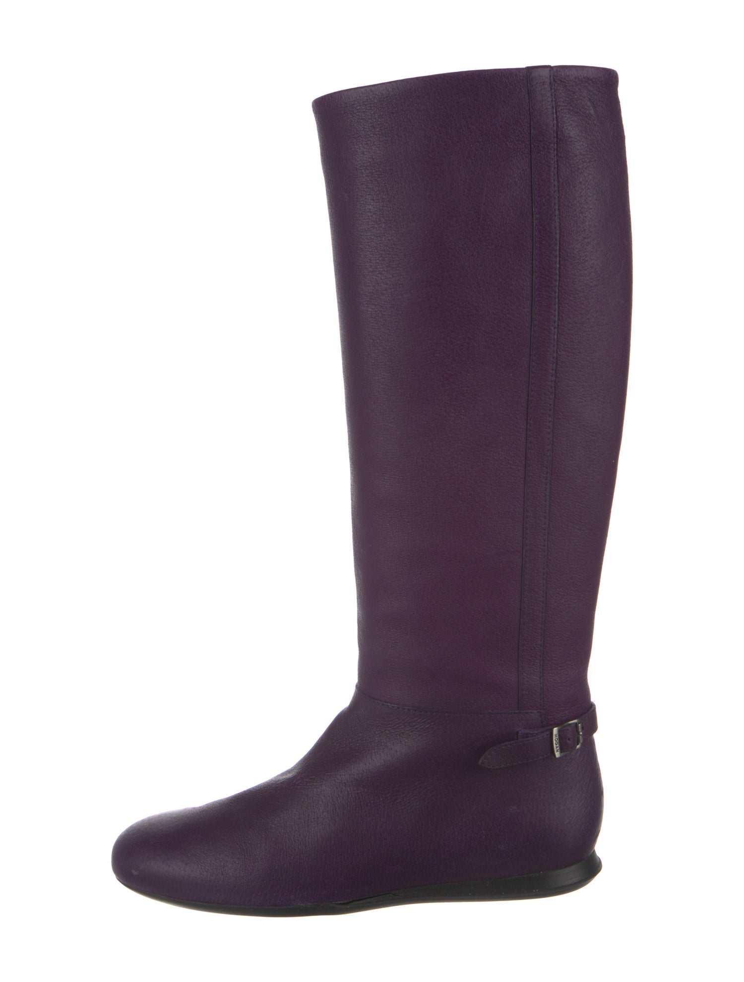 Hogan Leather Riding Boots