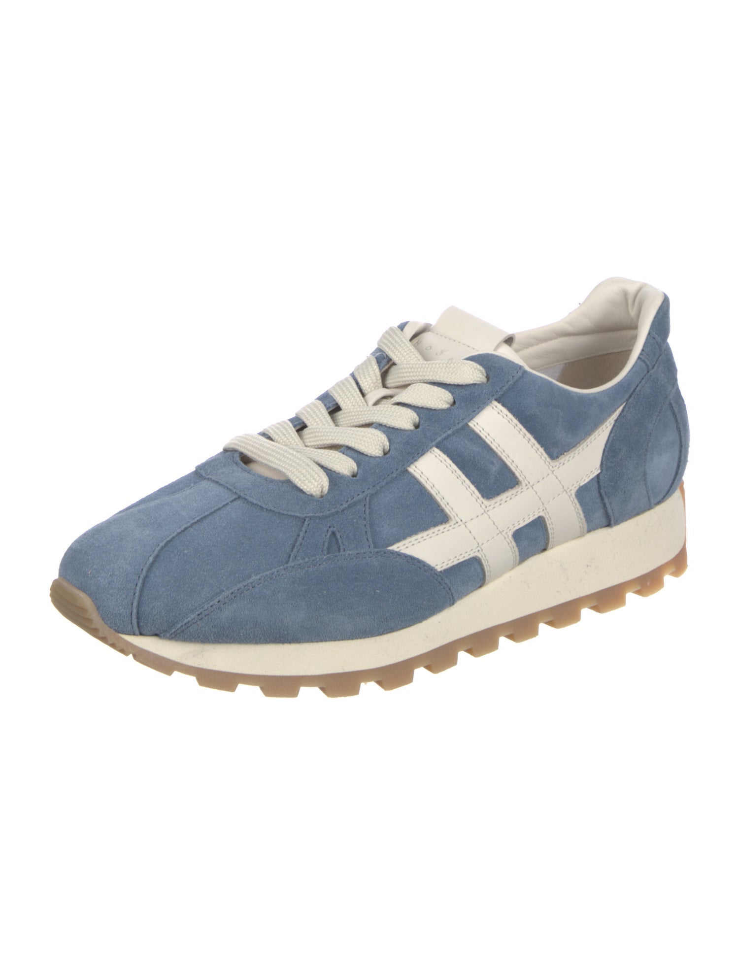 Hogan Suede Printed Athletic Sneakers