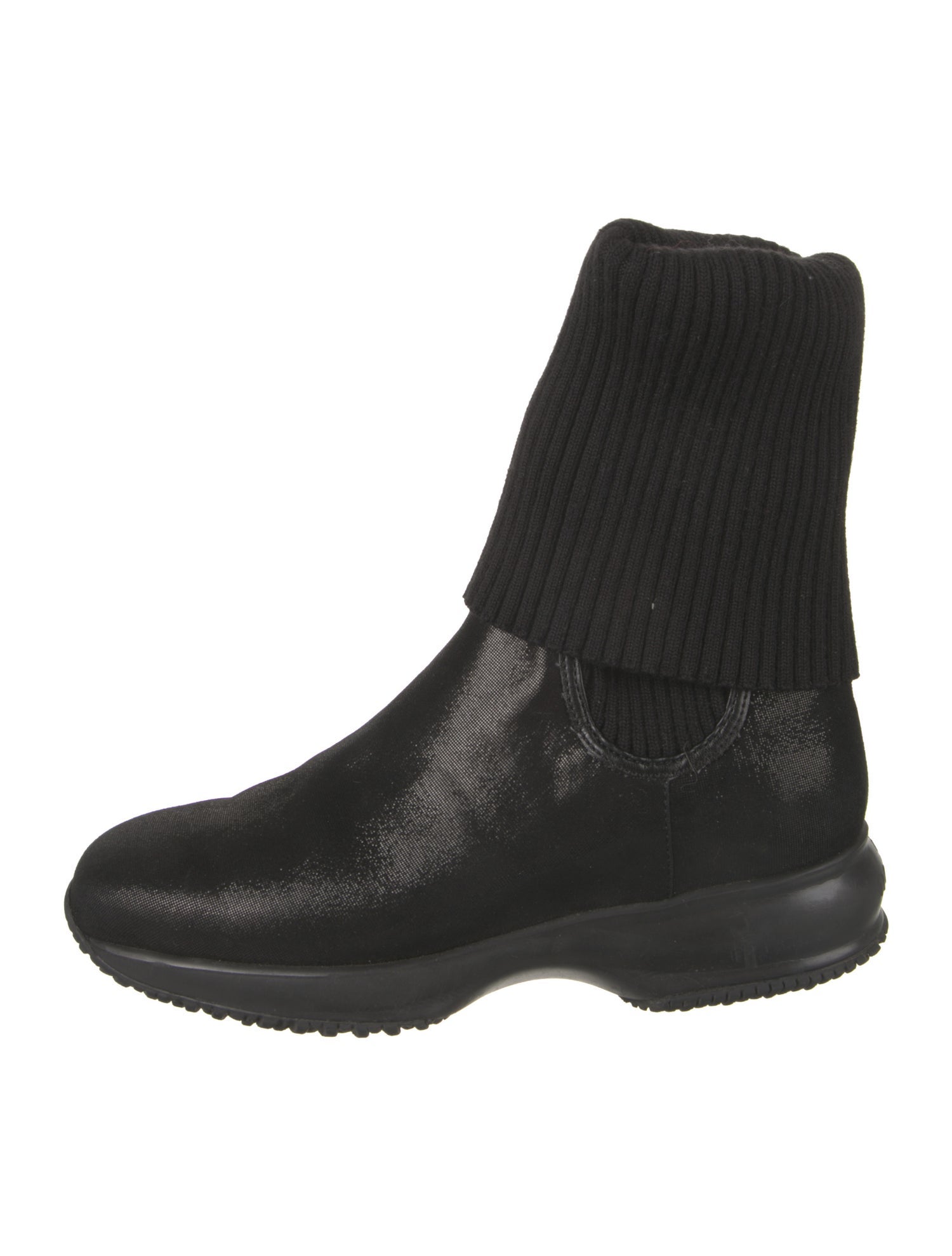 Hogan Suede Sock Boots