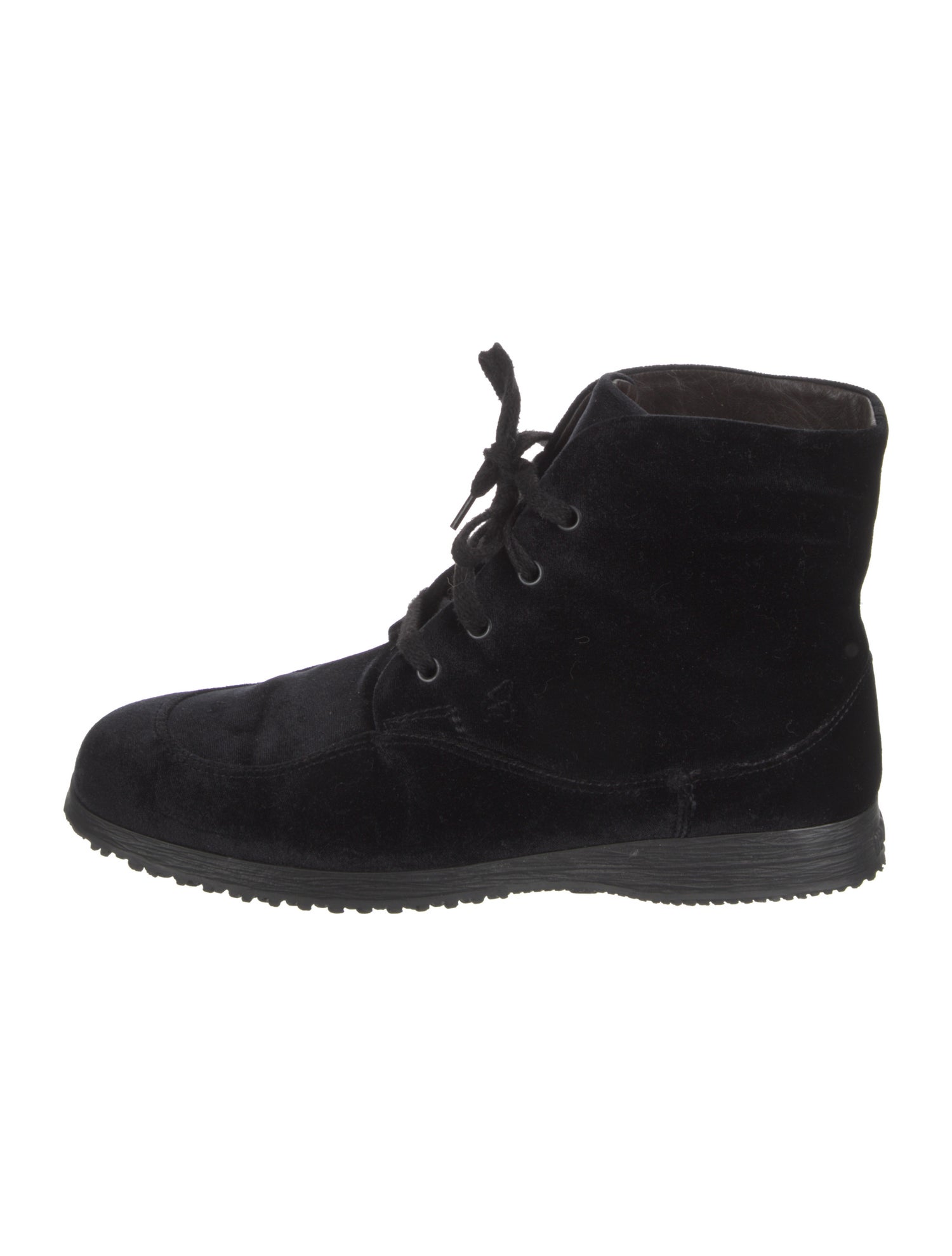 Hogan Suede Lace-Up Boots