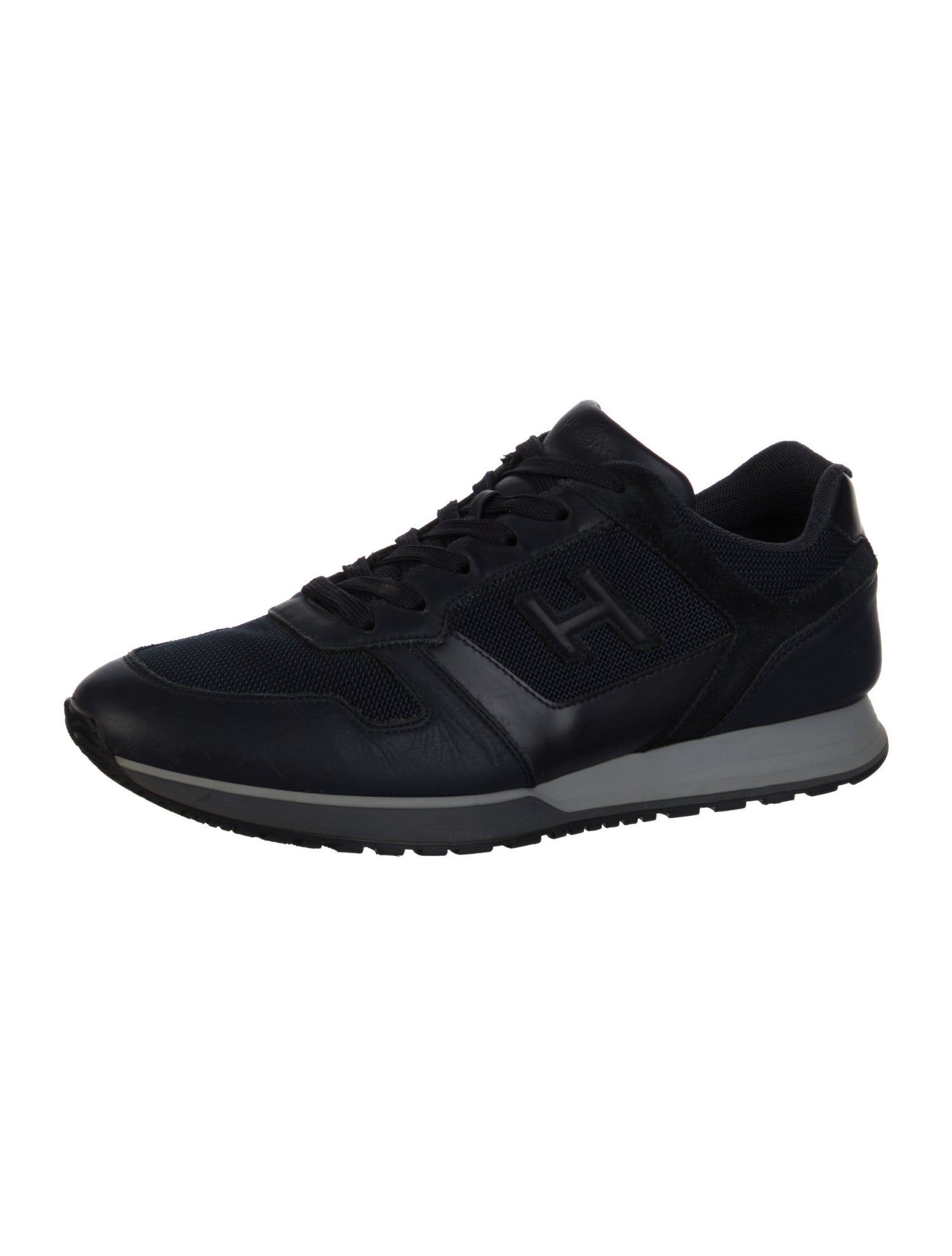 Hogan Leather Athletic Sneakers