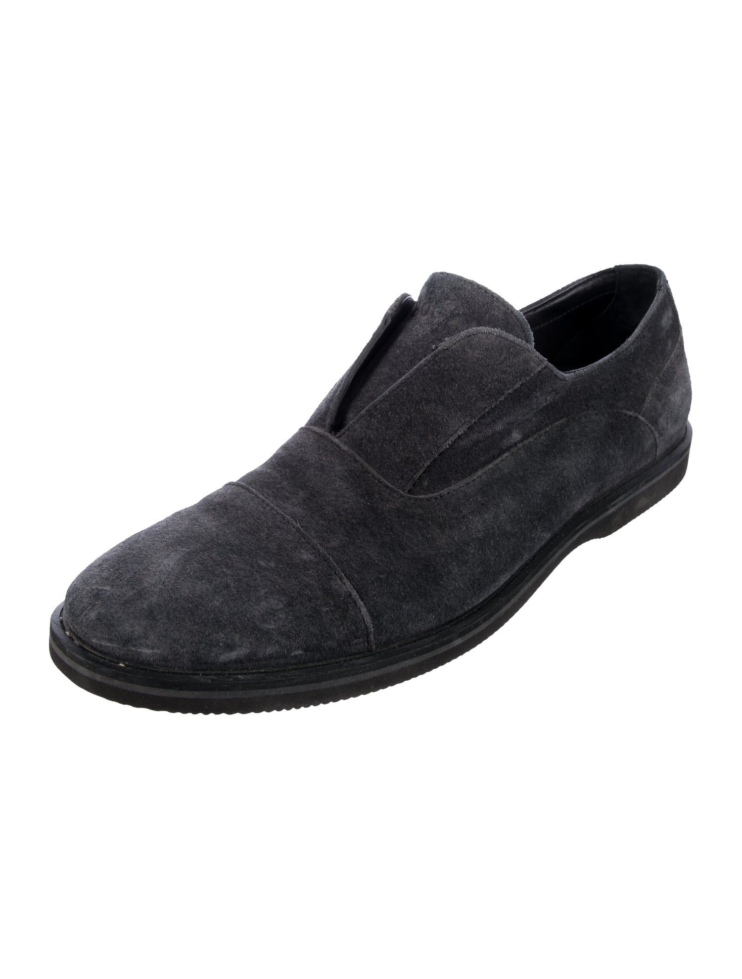 Hogan Suede Dress Loafers