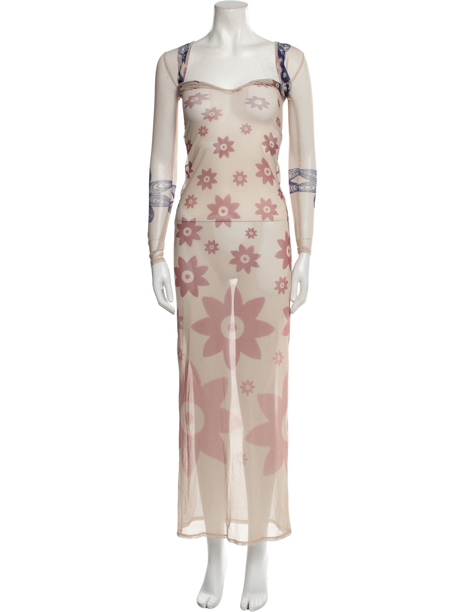 House of Aama Nylon Long Dress