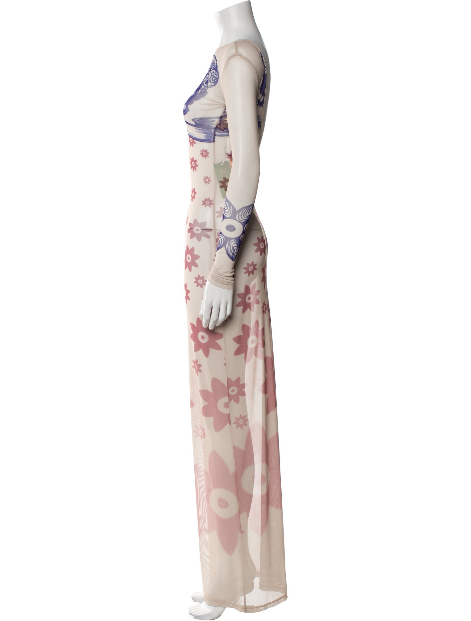 House of Aama Nylon Long Dress w/ Tags