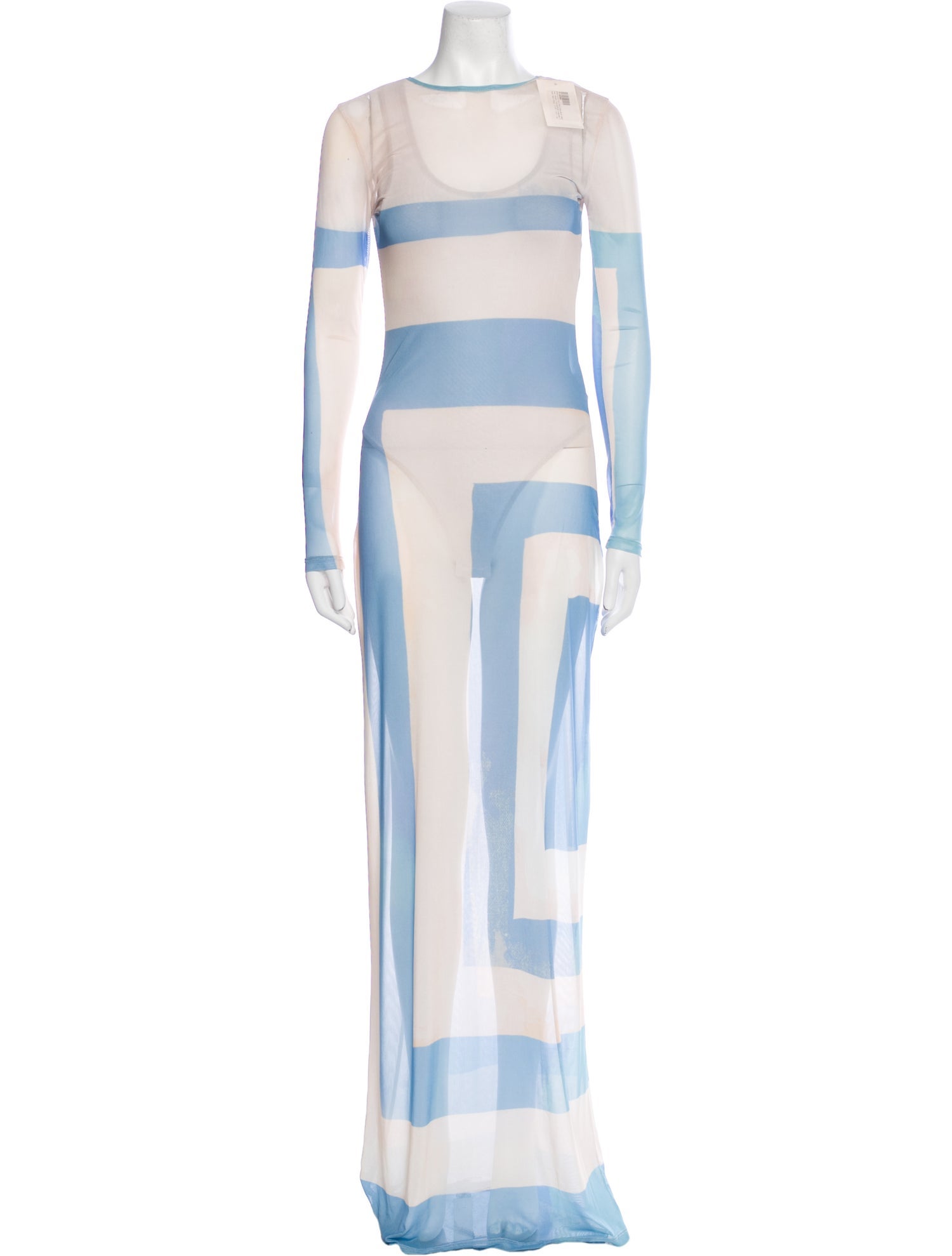 House of Aama Striped Long Dress w/ Tags