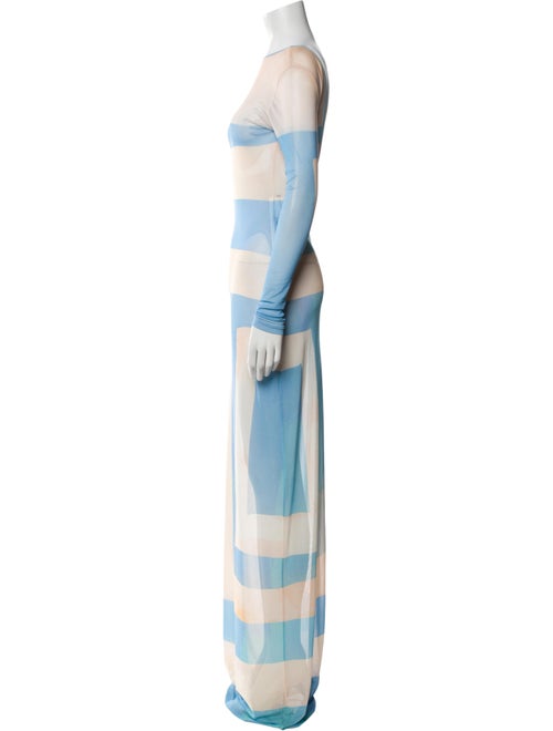 House of Aama Striped Long Dress
