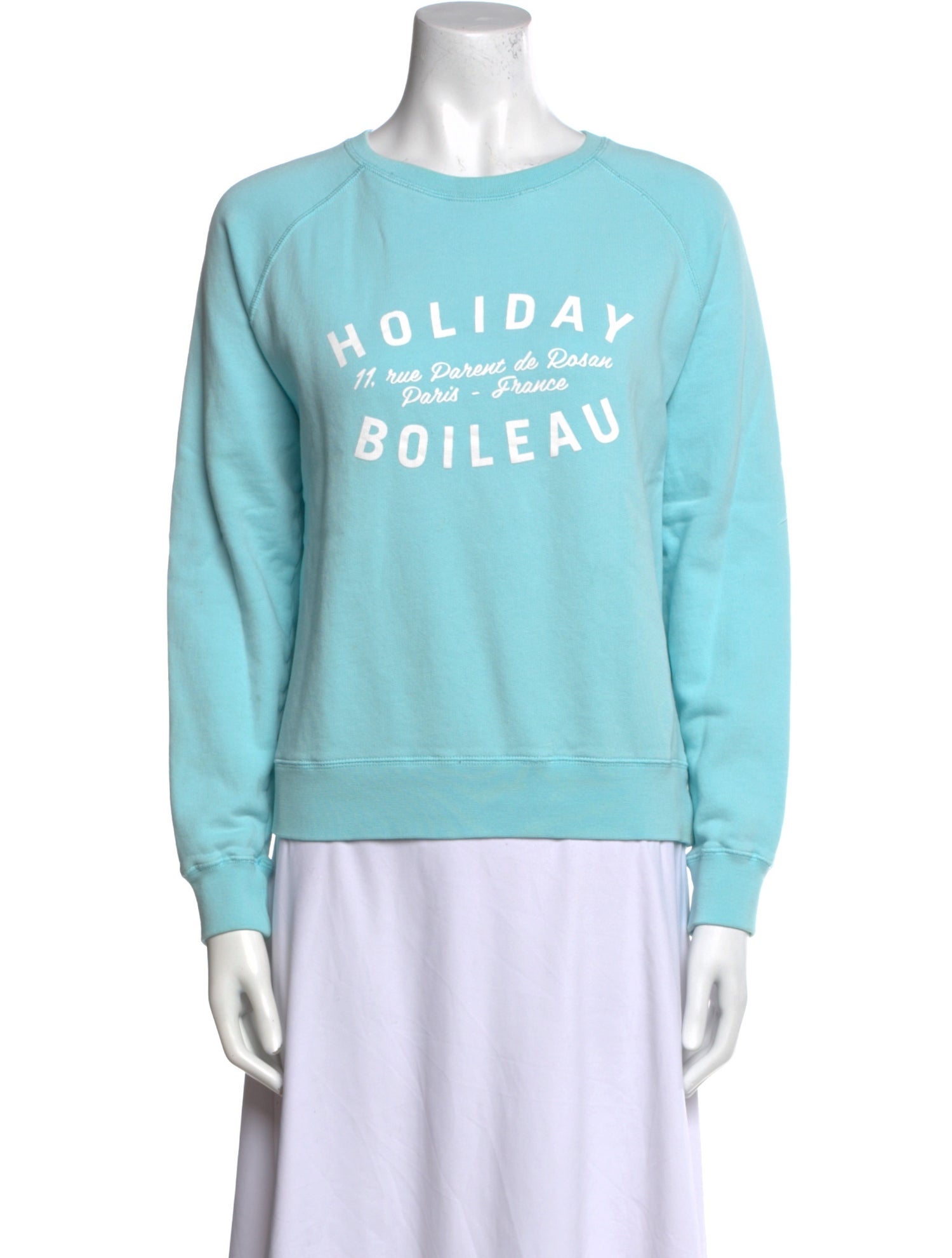 Holiday Boileau Graphic Print Crew Neck Sweatshirt