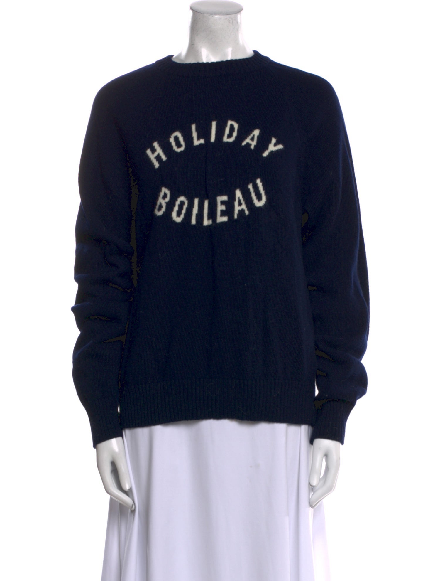 Holiday Boileau Wool Graphic Print Sweater