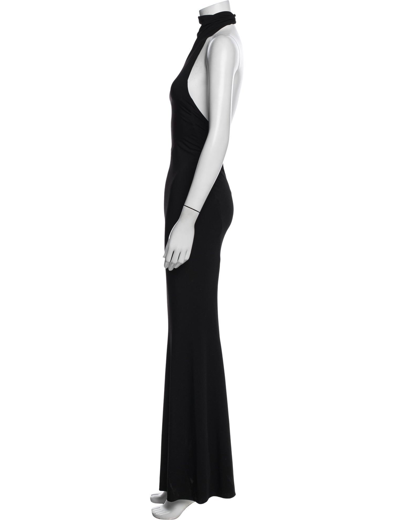 House of CB Halterneck Long Dress