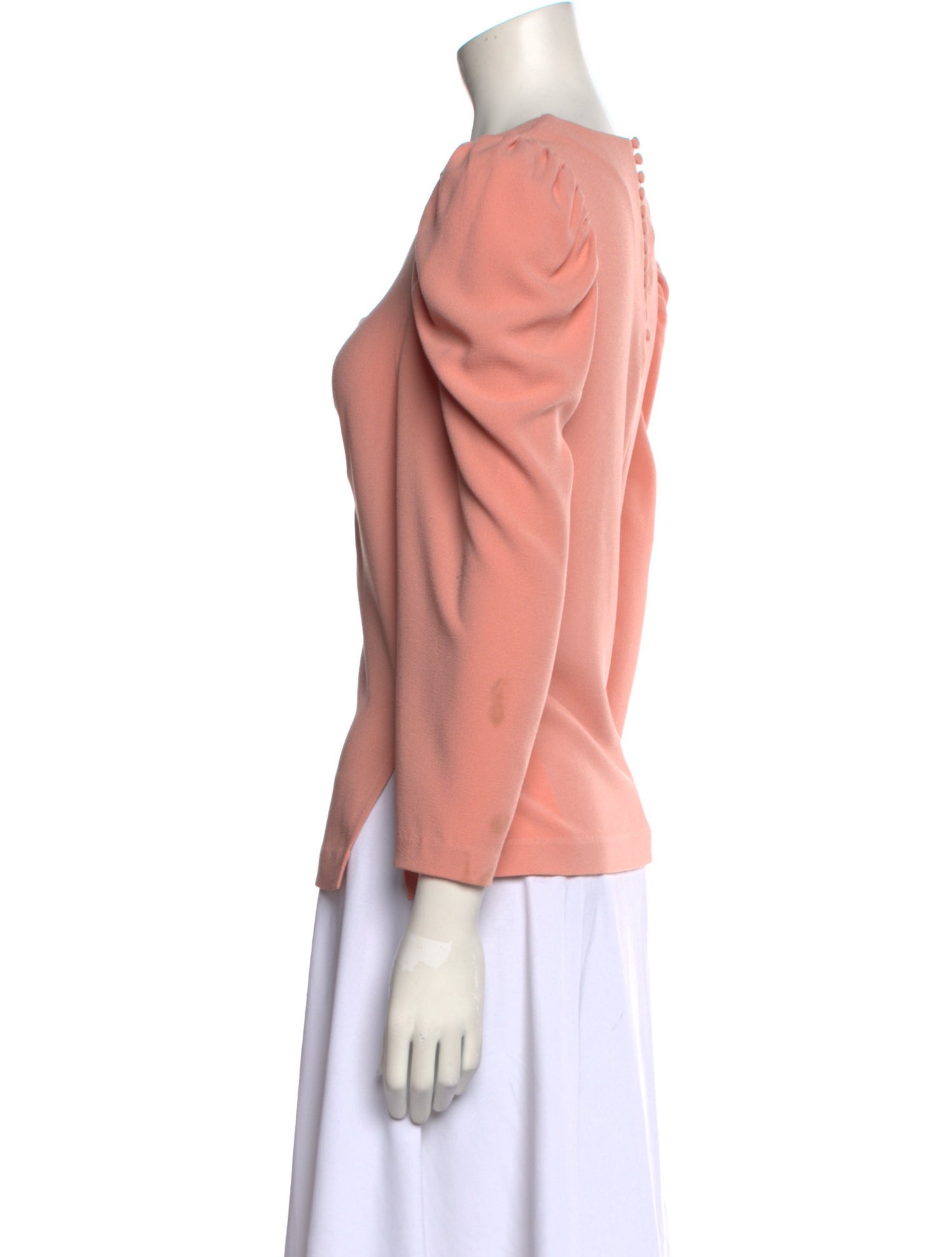 Hofmann Copenhagen V-Neck Three-Quarter Sleeve Blouse