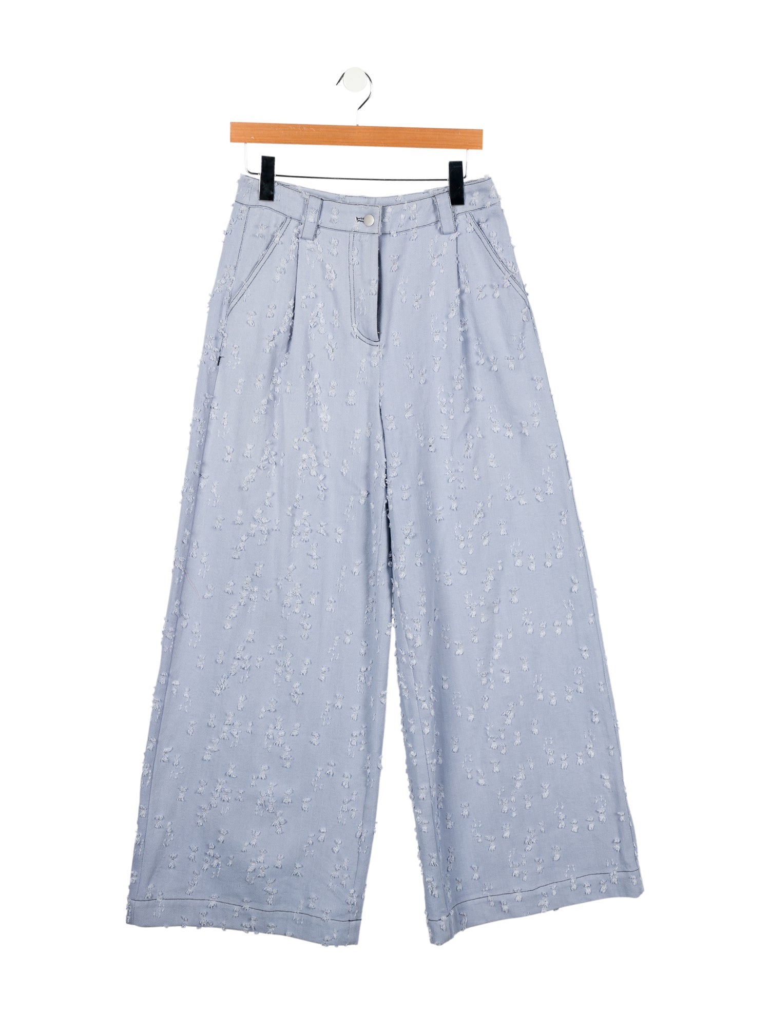 Hofmann Copenhagen Mid-Rise Wide Leg Jeans