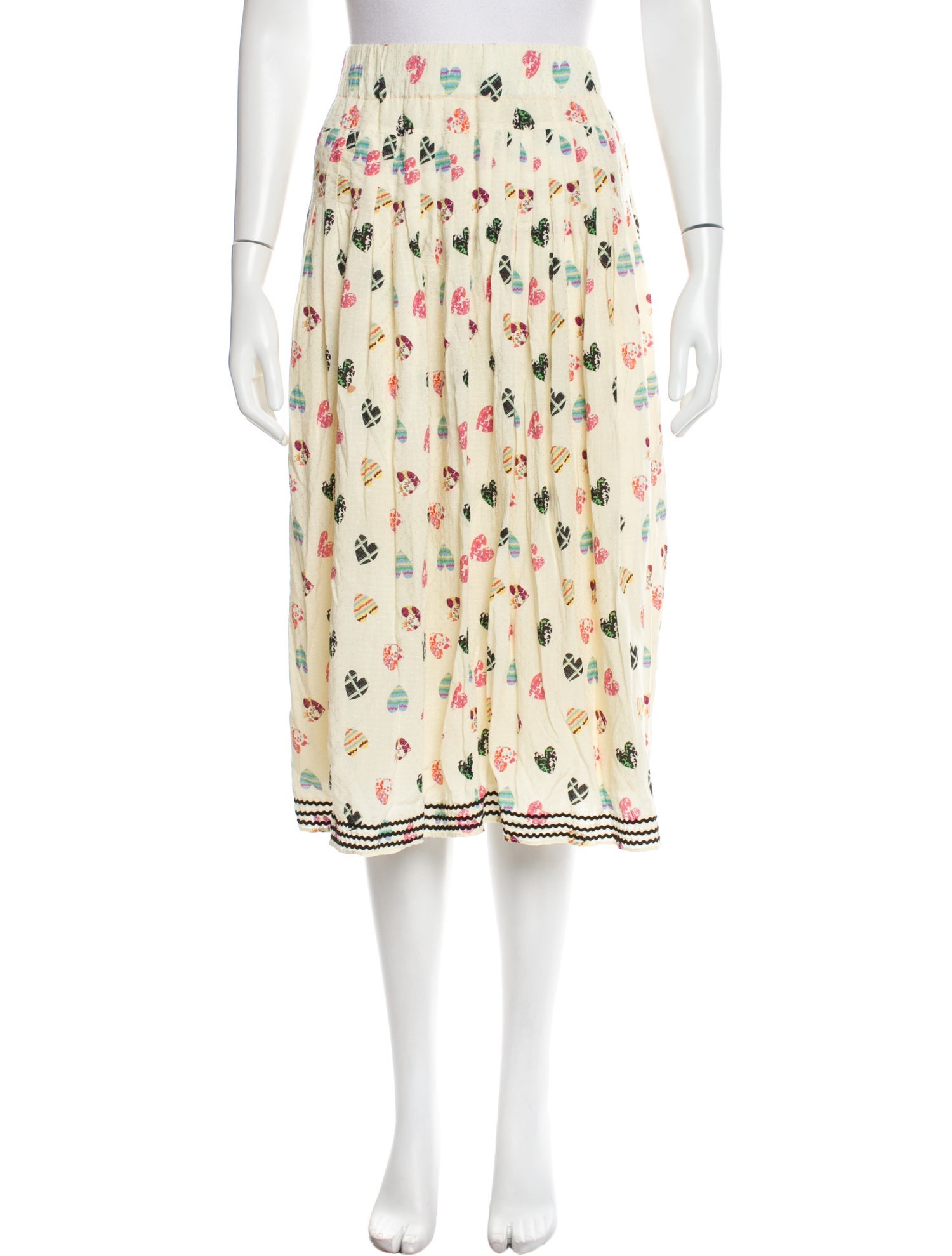 Hofmann Copenhagen Printed Midi Length Skirt