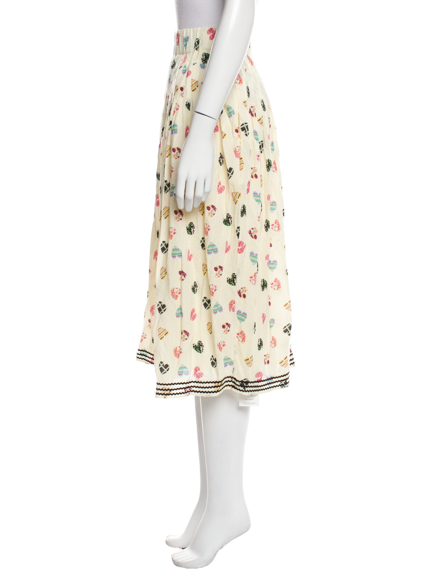 Hofmann Copenhagen Printed Midi Length Skirt