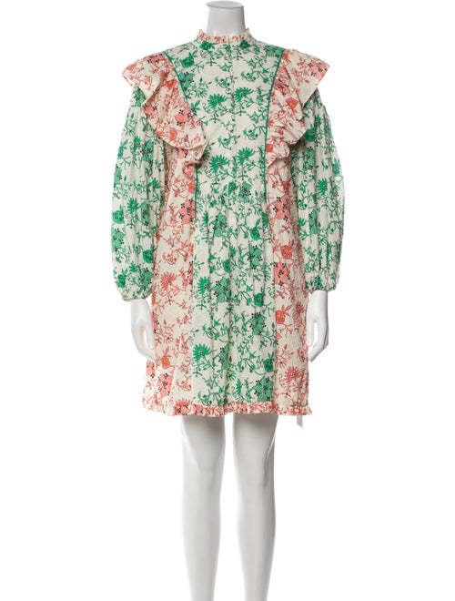 Hofmann Copenhagen Floral Print Mini Dress