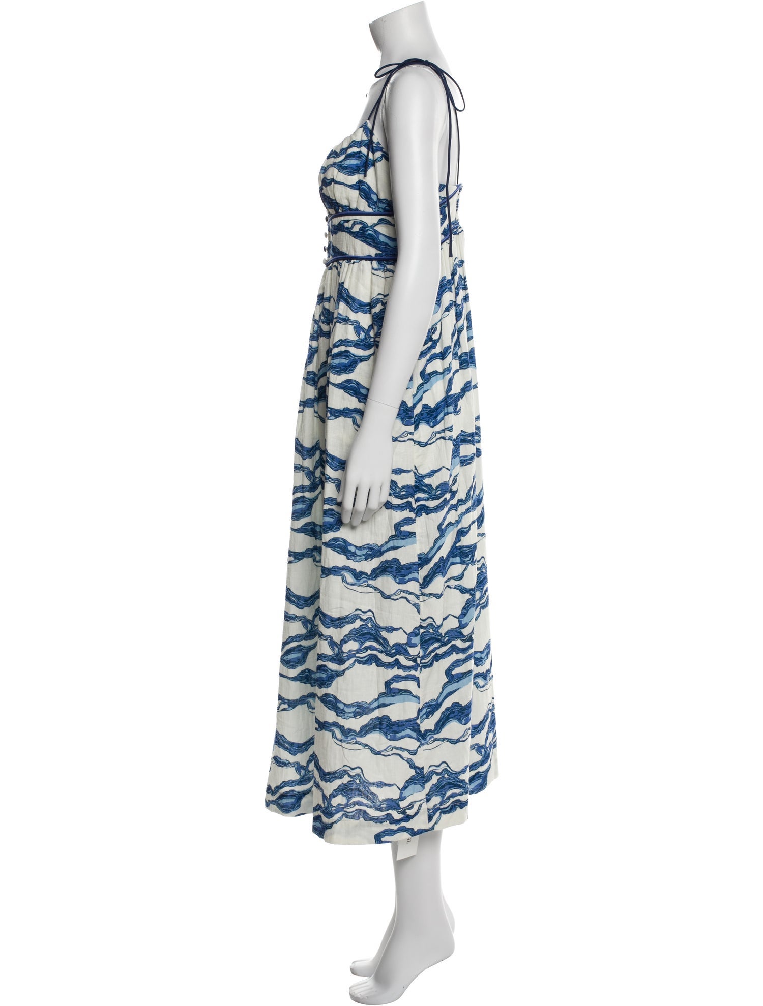 Hofmann Copenhagen Floral Print Long Dress w/ Tags