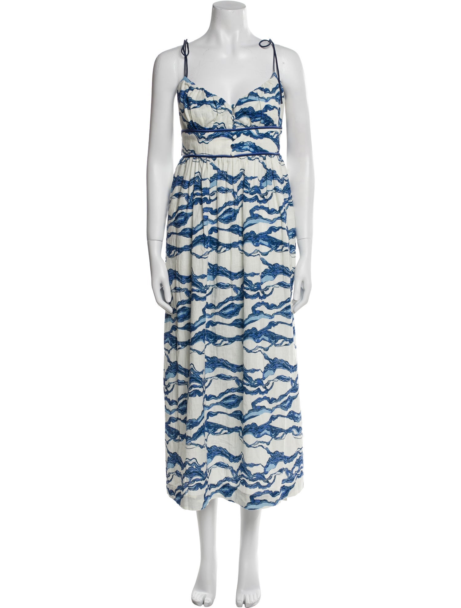 Hofmann Copenhagen Floral Print Long Dress w/ Tags