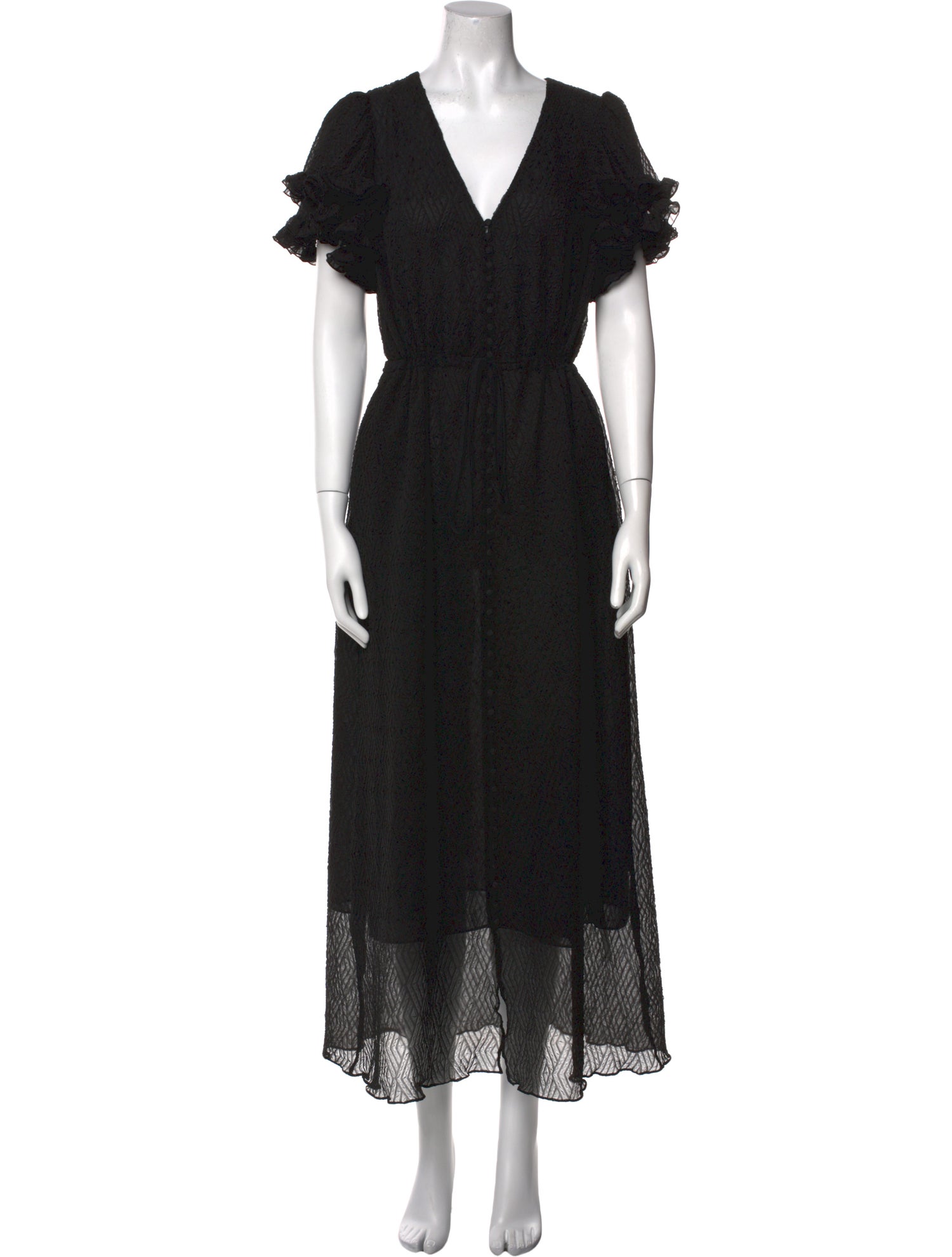 Hofmann Copenhagen V-Neck Long Dress w/ Tags