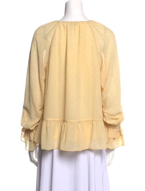 Hofmann Copenhagen Crew Neck Three-Quarter Sleeve Blouse