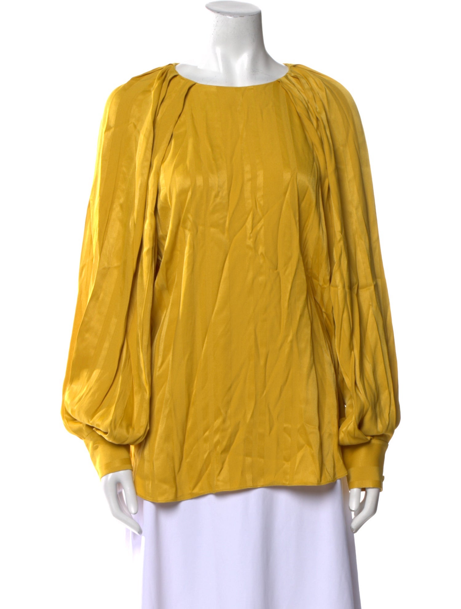 Hofmann Copenhagen Crew Neck Long Sleeve Blouse