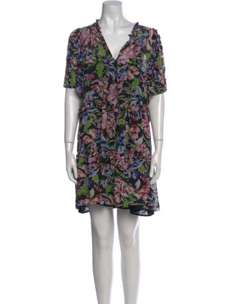 Hofmann Copenhagen Floral Print Mini Dress