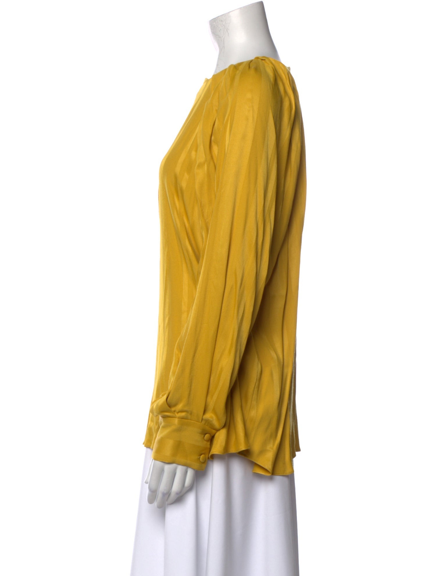 Hofmann Copenhagen Bateau Neckline Long Sleeve Blouse