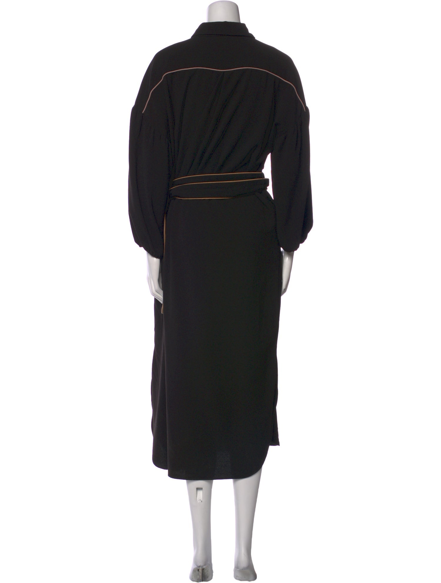 Hofmann Copenhagen Mock Neck Midi Length Dress