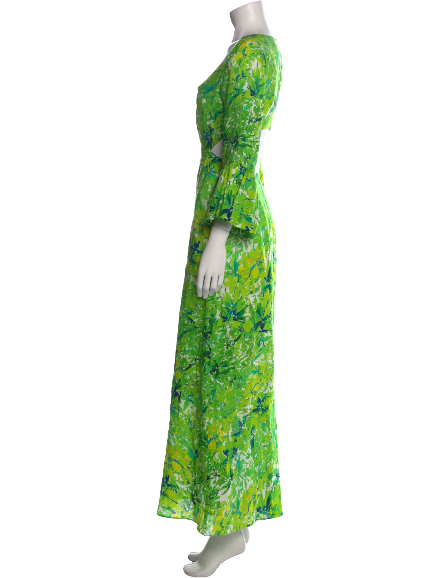 Hope For Flowers By Tracy Reese Printed Long Dress