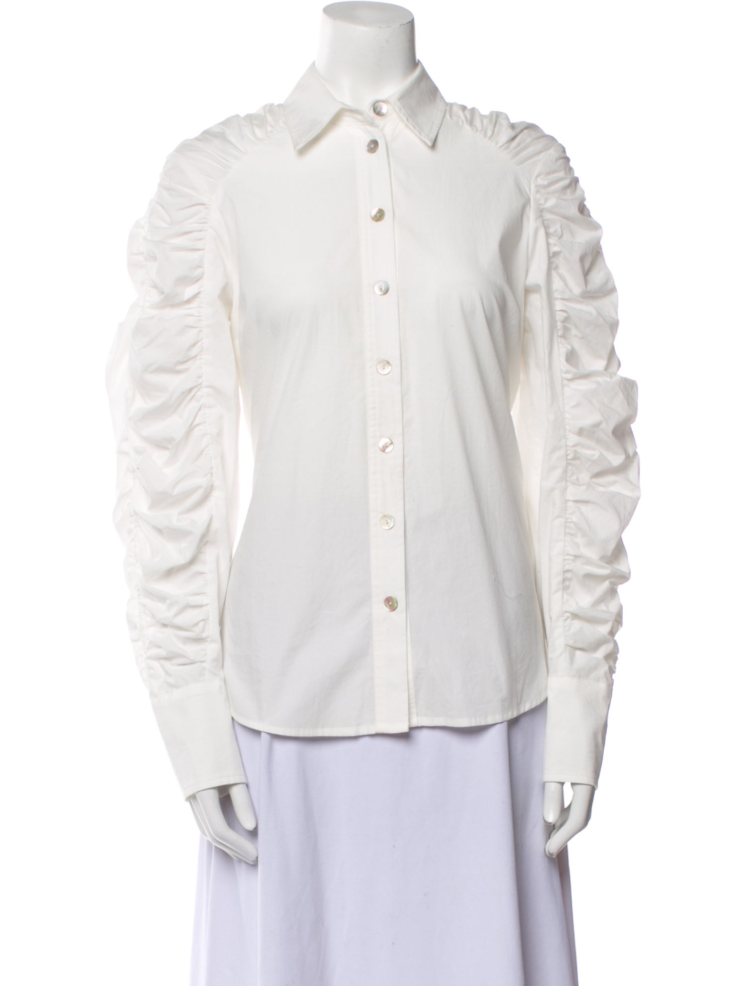 Hope For Flowers By Tracy Reese Long Sleeve Button-Up Top