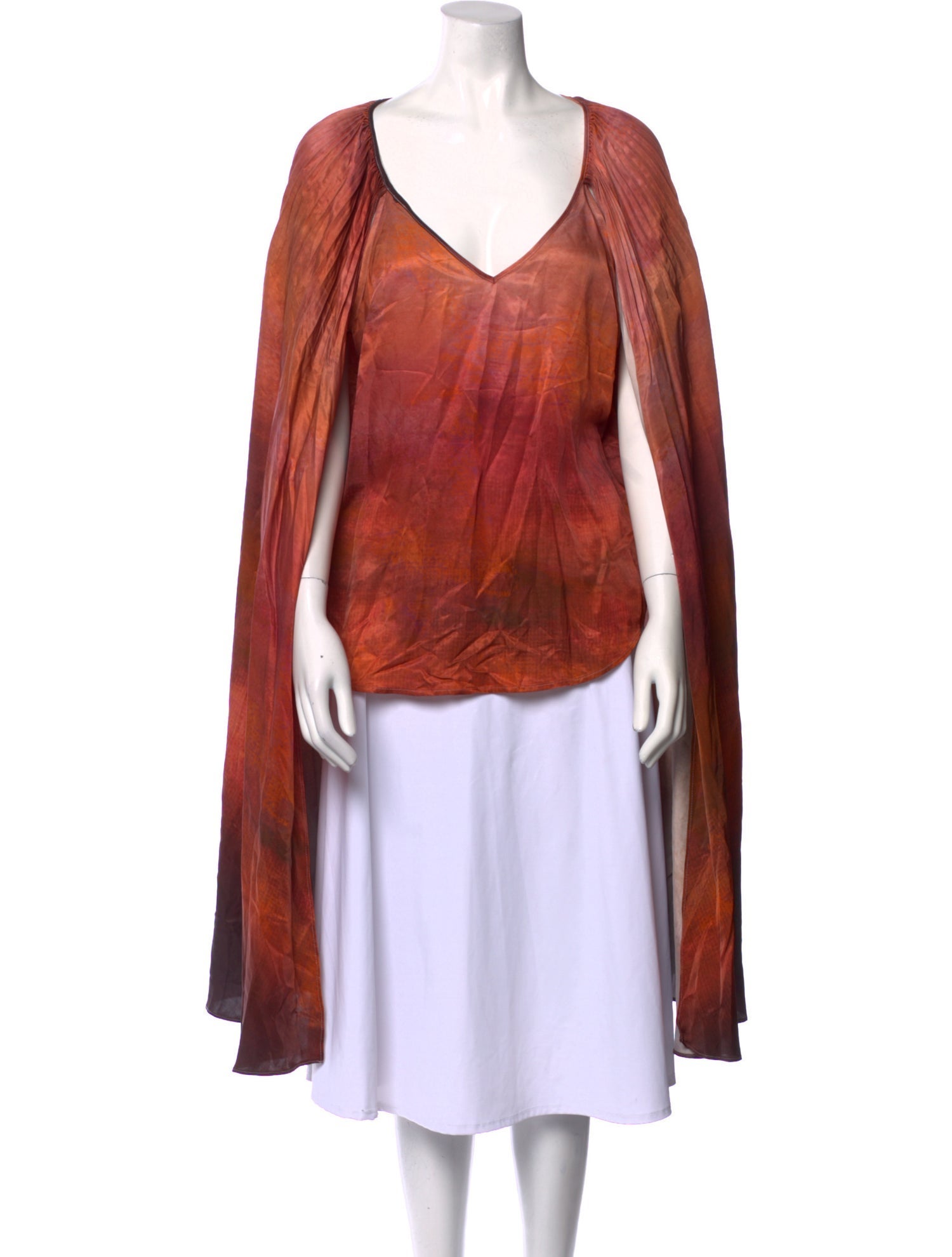 Hope For Flowers By Tracy Reese Printed V-Neck Tunic w/ Tags