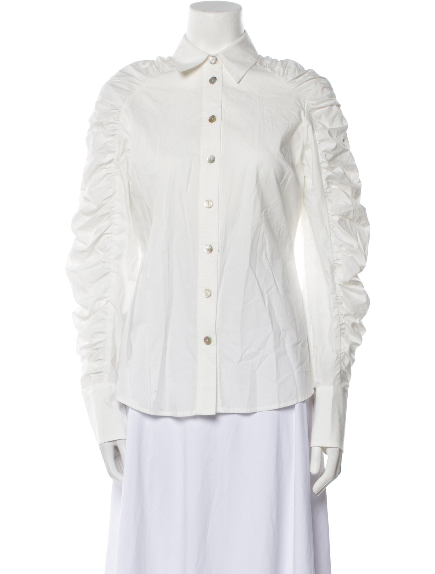 Hope For Flowers By Tracy Reese Long Sleeve Button-Up Top
