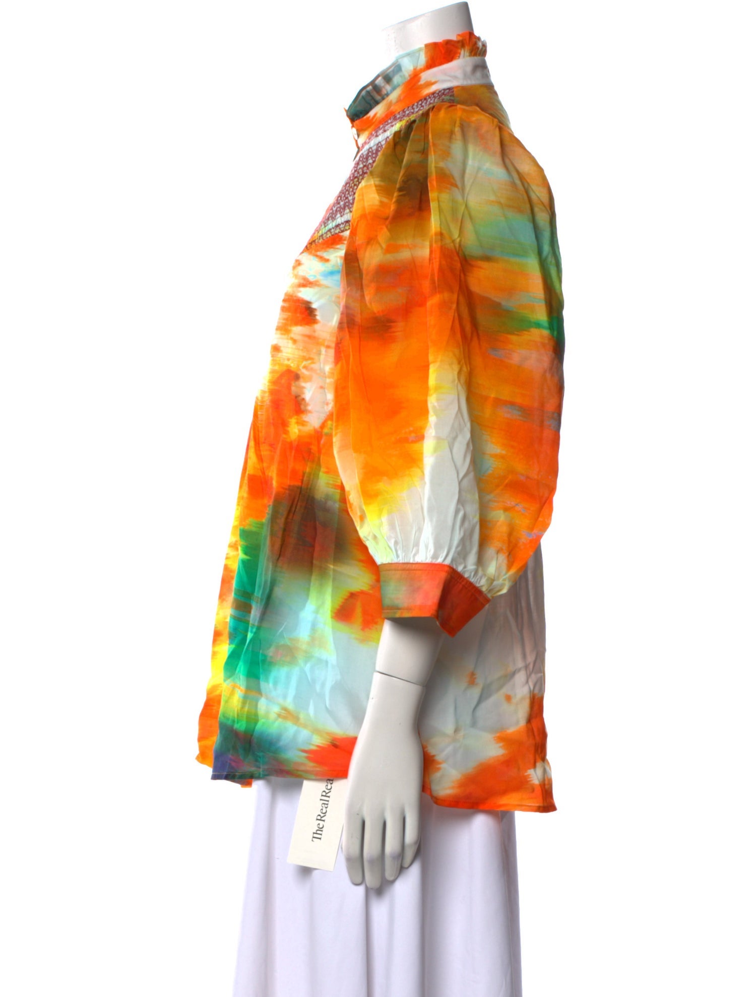 Hope For Flowers By Tracy Reese Printed Mock Neck Tunic