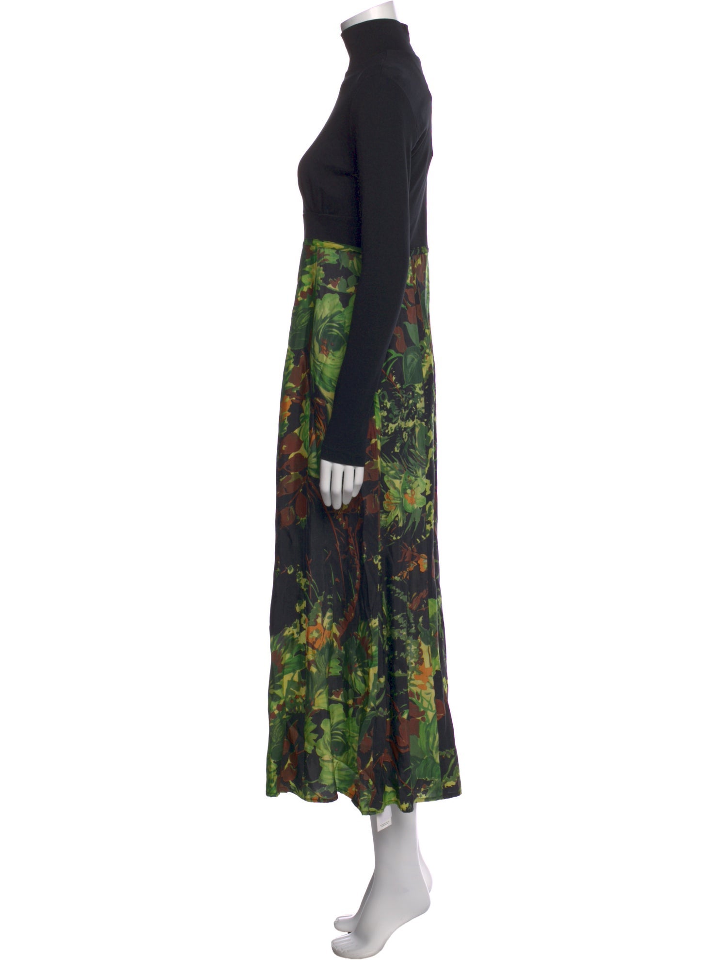 Hope For Flowers By Tracy Reese Floral Print Long Dress