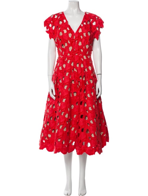 Hope For Flowers By Tracy Reese Floral Print Long Dress