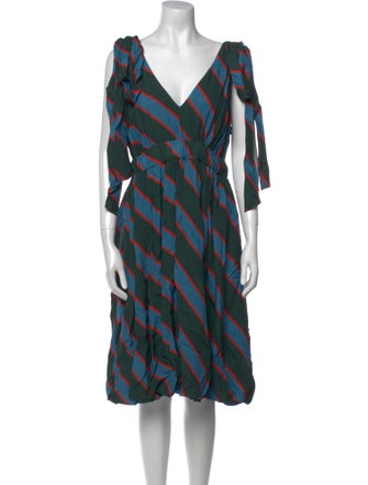 Hope For Flowers By Tracy Reese Silk Knee-Length Dress