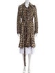 House of Fluff Animal Print Coat
