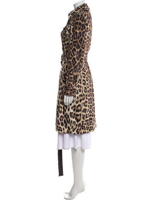 House of Fluff Animal Print Coat