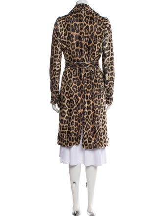 House of Fluff Animal Print Coat