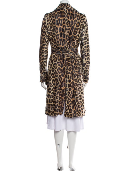 House of Fluff Animal Print Coat