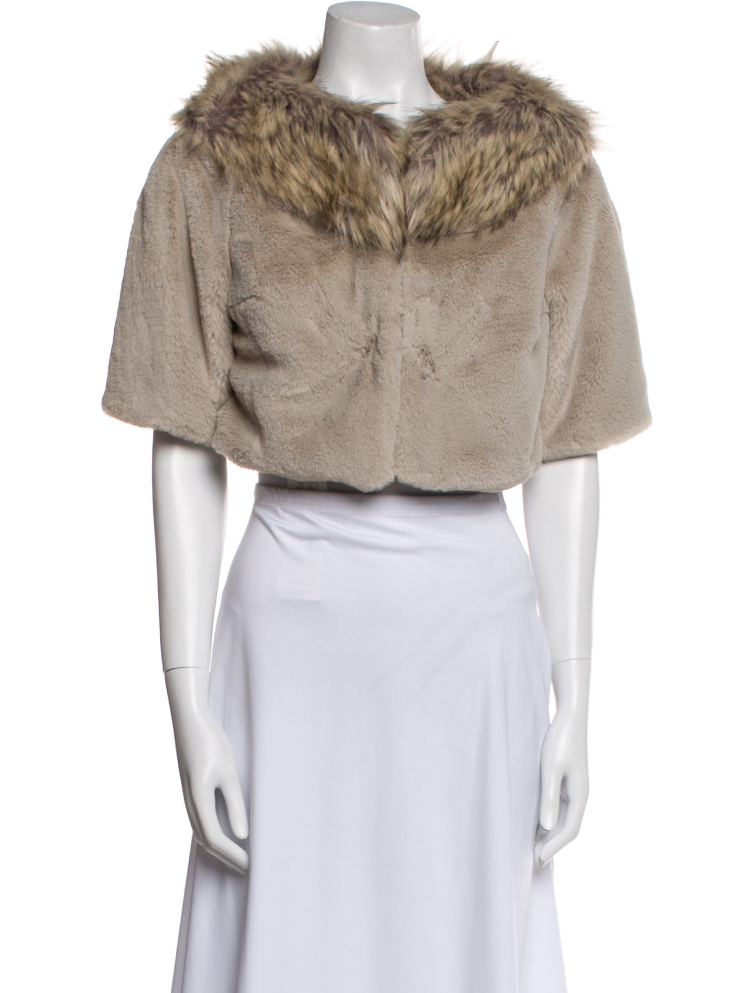 House of Fluff Faux Fur Faux Fur Jacket