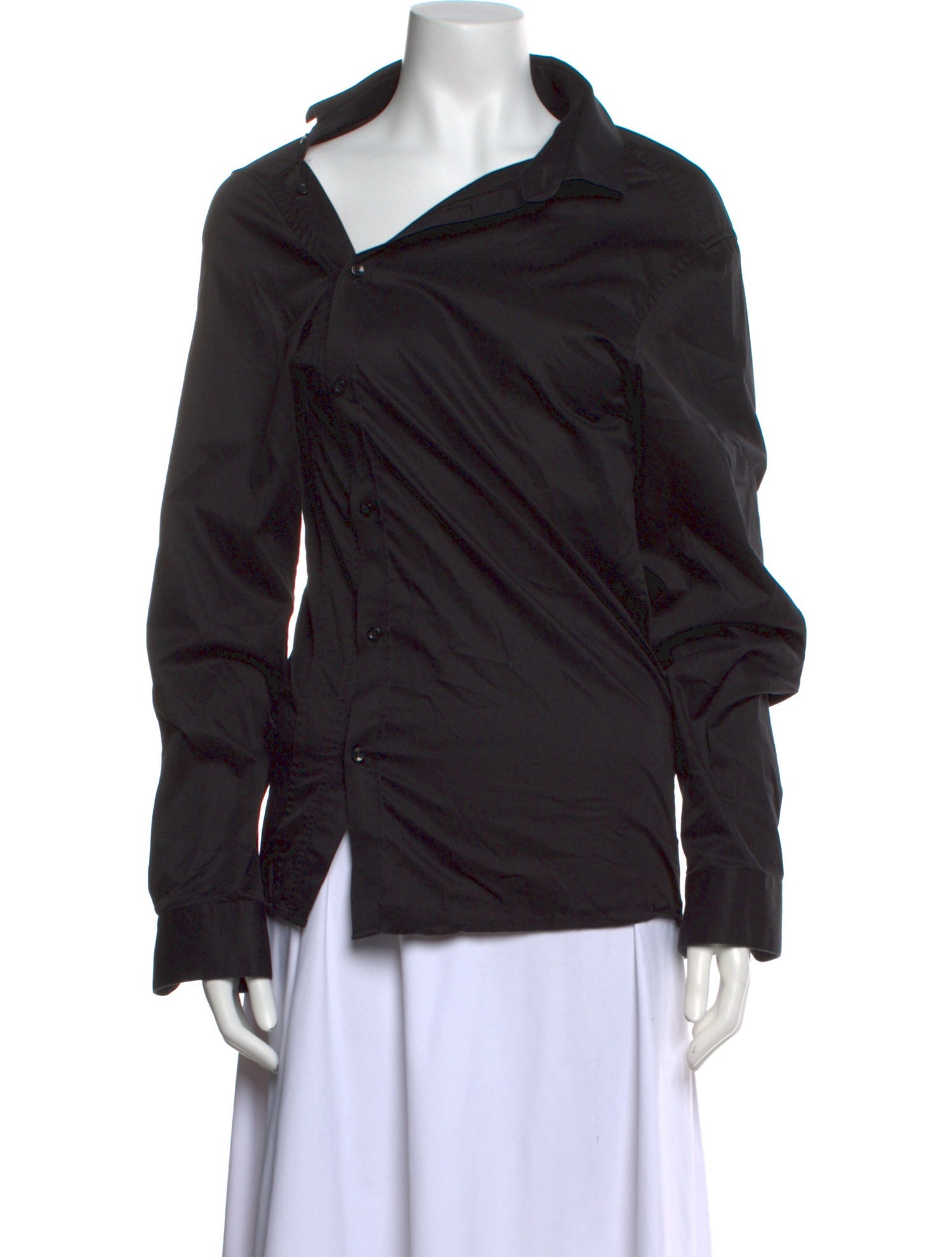 HODAKOVA Cowl Neck Long Sleeve Blouse