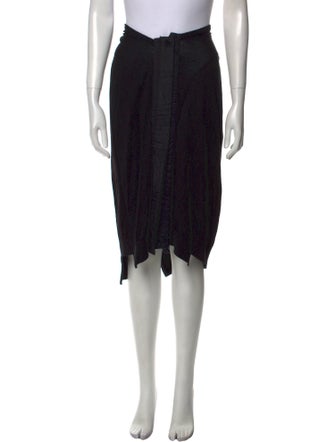 HODAKOVA Wool Knee-Length Skirt